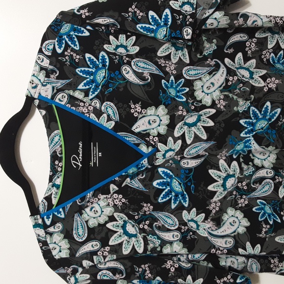 PREMIERE By Healing Hand Women's 3X Uniform Top Scrubs ( Bundle of 5 ) - Picture 15 of 16